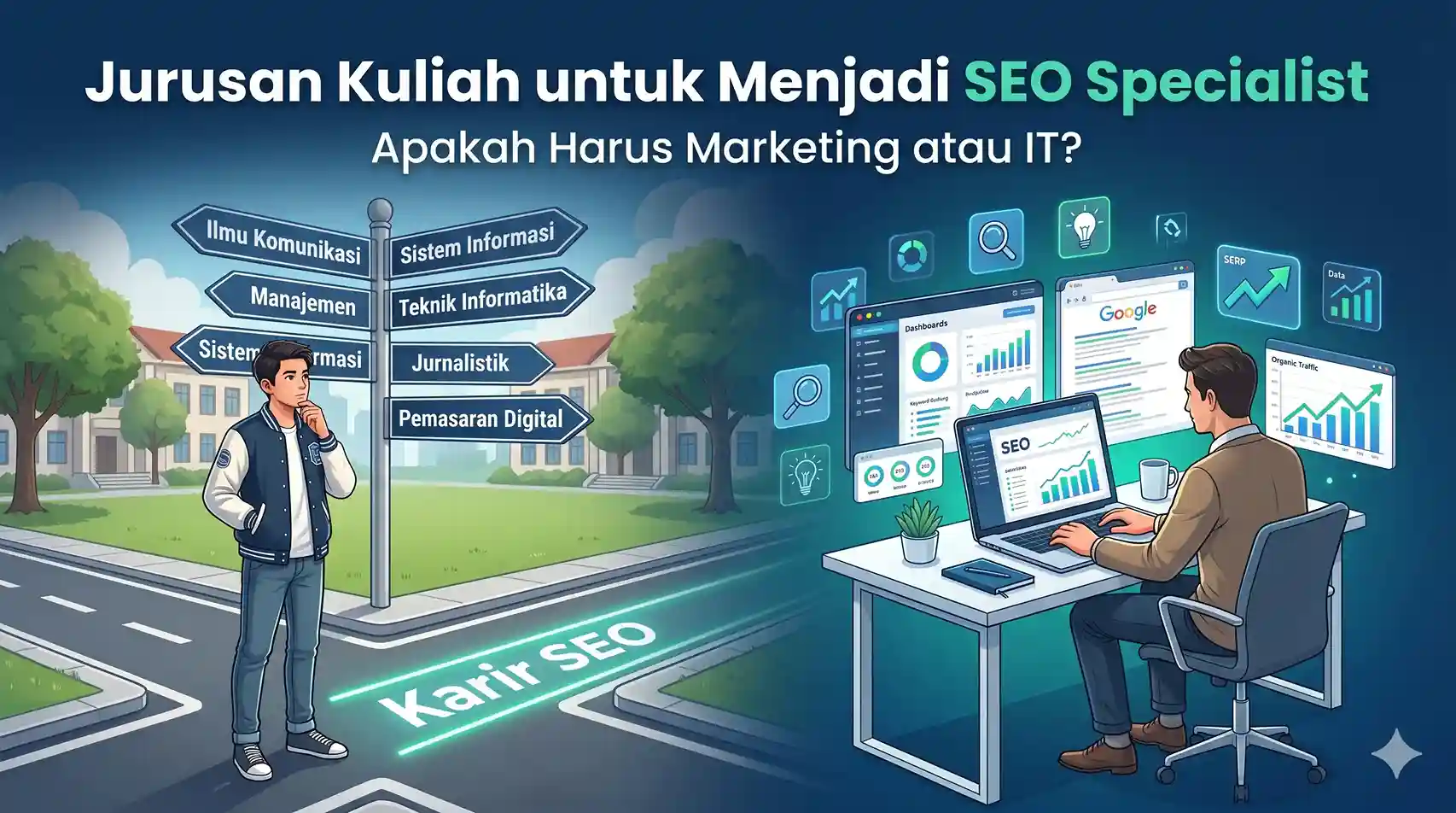 jurusan kuliah untuk seo specialist